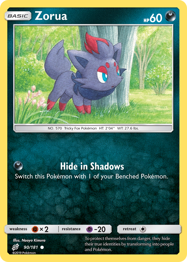 Zorua - 090/181 - Team Up