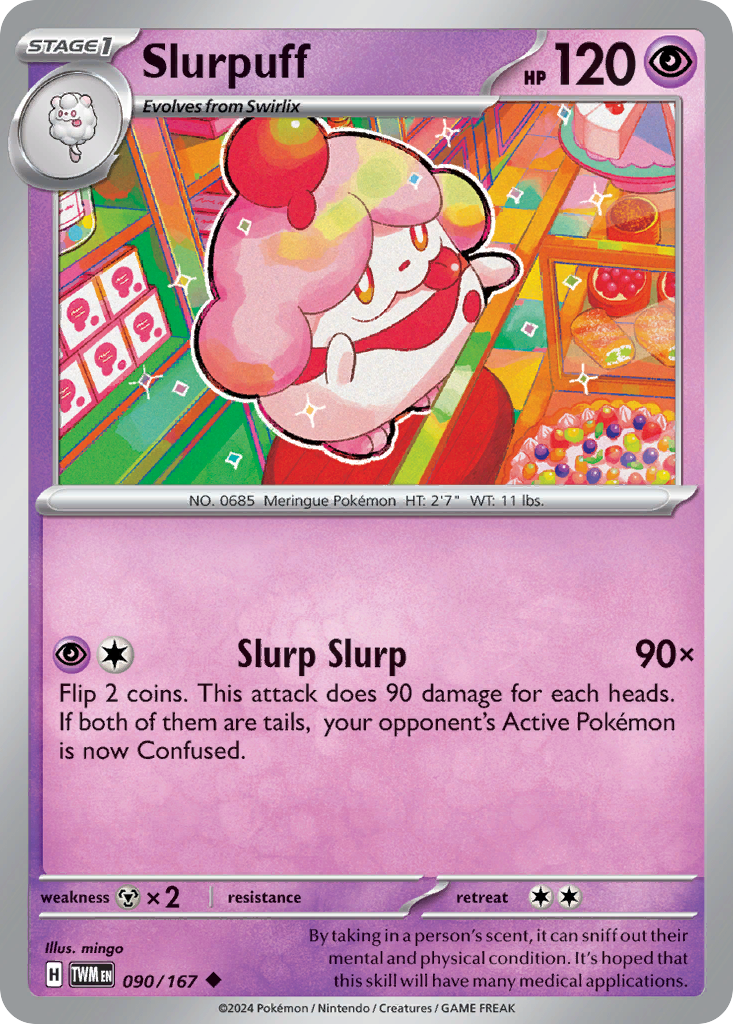 Slurpuff - 090/167 - Twilight Masquerade