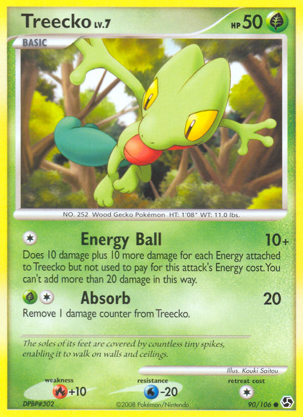 Treecko - 090/106 - Great Encounters