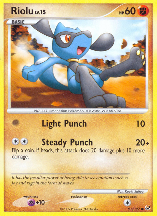 Riolu - 091/127 - Platinum