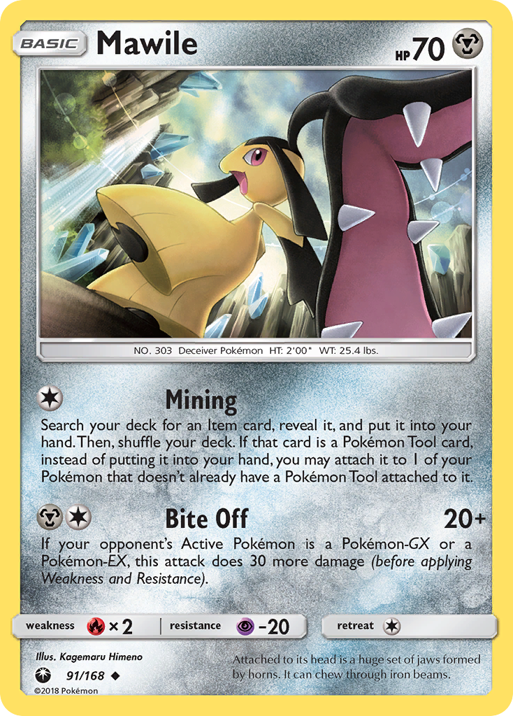 Mawile - 091/168 - Celestial Storm