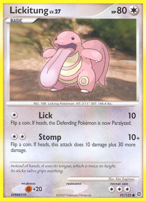 Lickitung - 091/132 - Secret Wonders