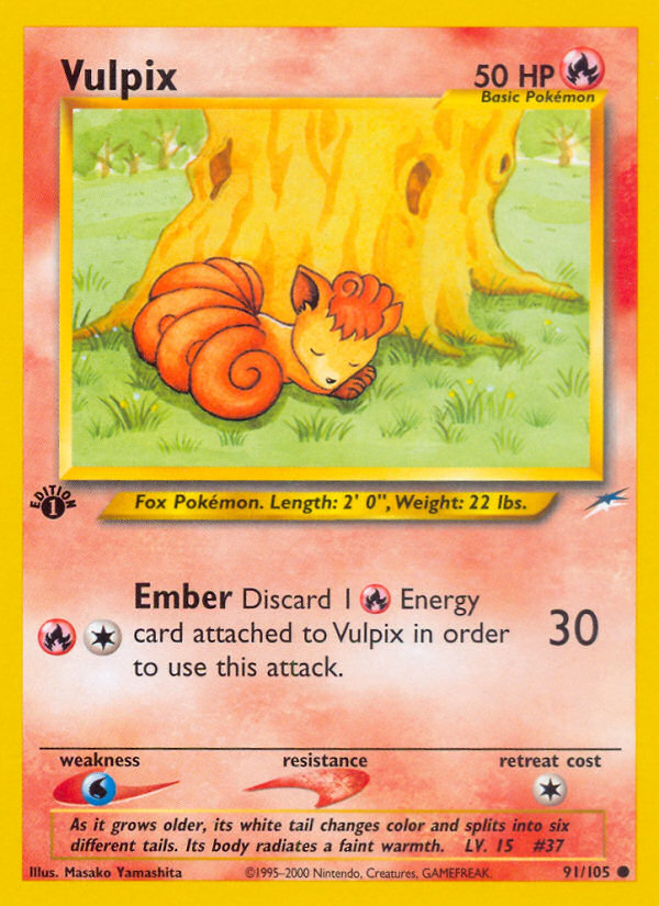 Vulpix - 091/105 - Neo Destiny