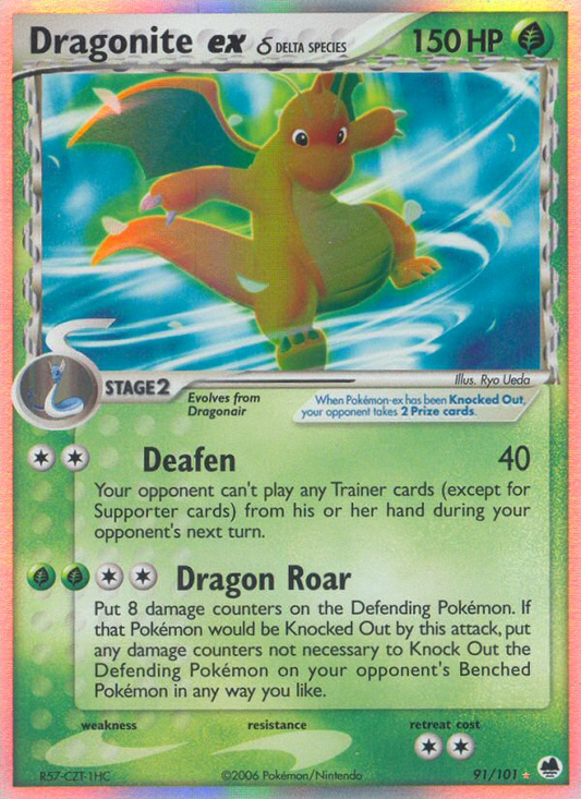 Dragonite ex δ - 091/101 - Dragon Frontiers