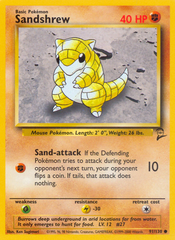 Sandshrew - 091/130 - Base Set 2