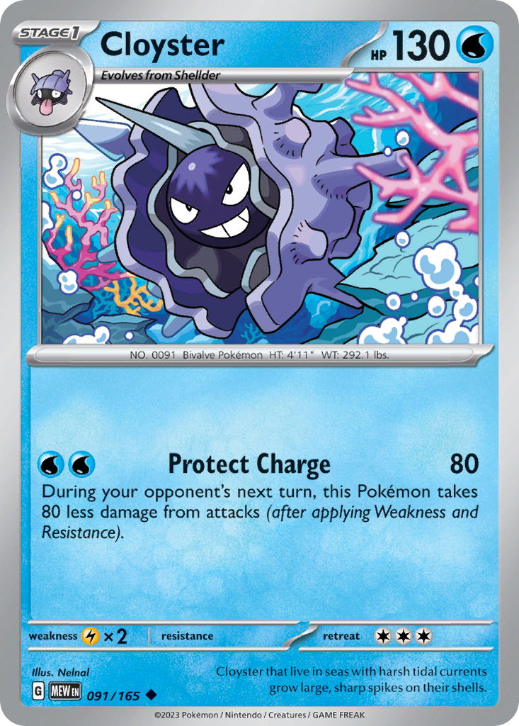 Cloyster - 091/165 - 151