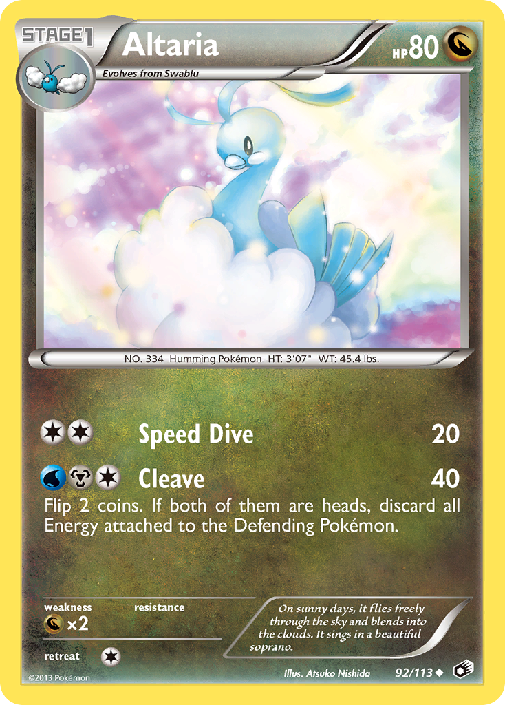 Altaria - 092/113 - Legendary Treasures