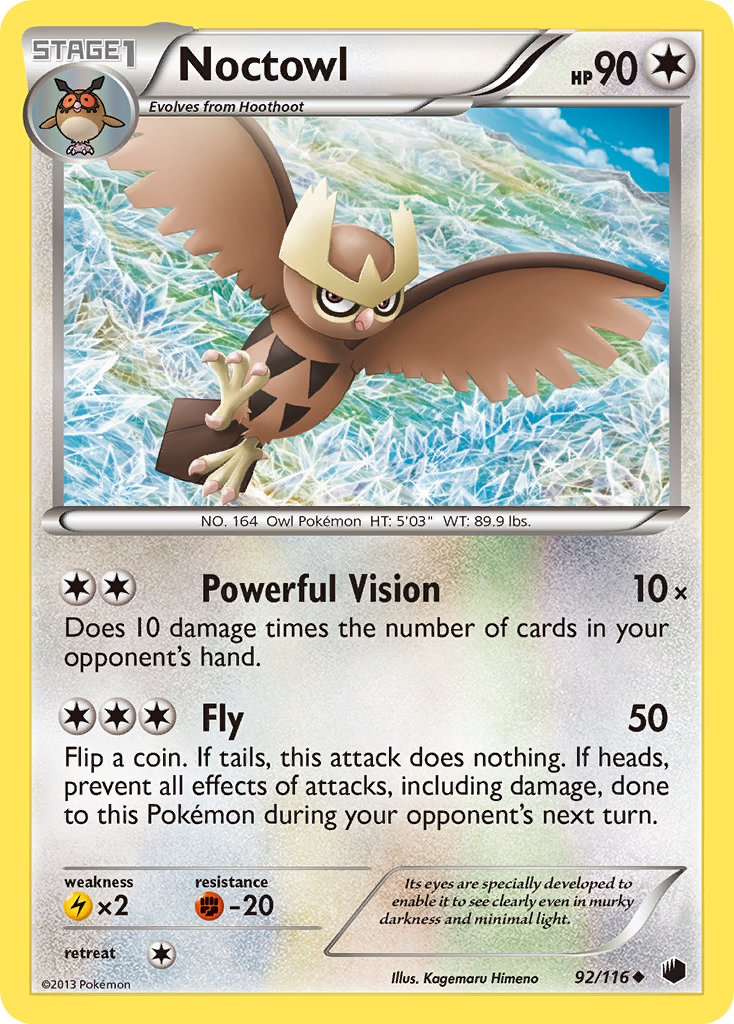 Noctowl - 092/116 - Plasma Freeze