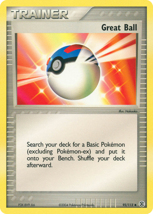 Great Ball - 092/112 - FireRed & LeafGreen