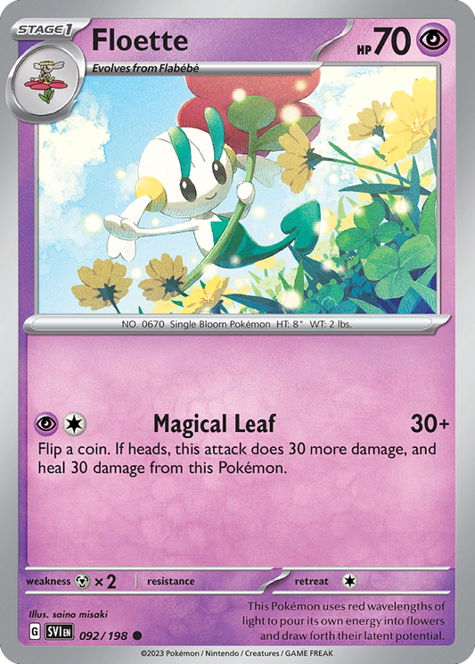 Floette - 092/198 - Scarlet & Violet