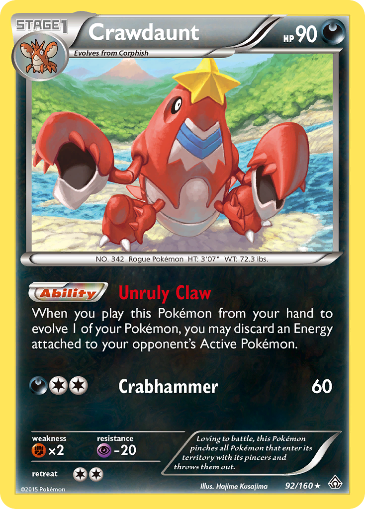 Crawdaunt - 092/160 - Primal Clash