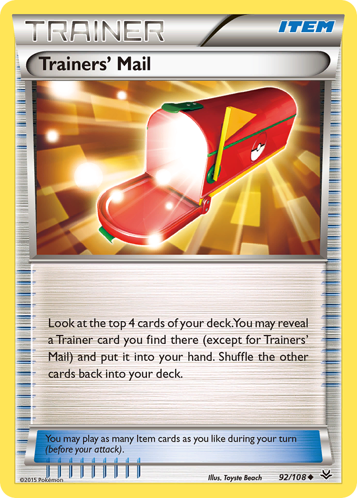 Trainers' Mail - 092/108 - Roaring Skies