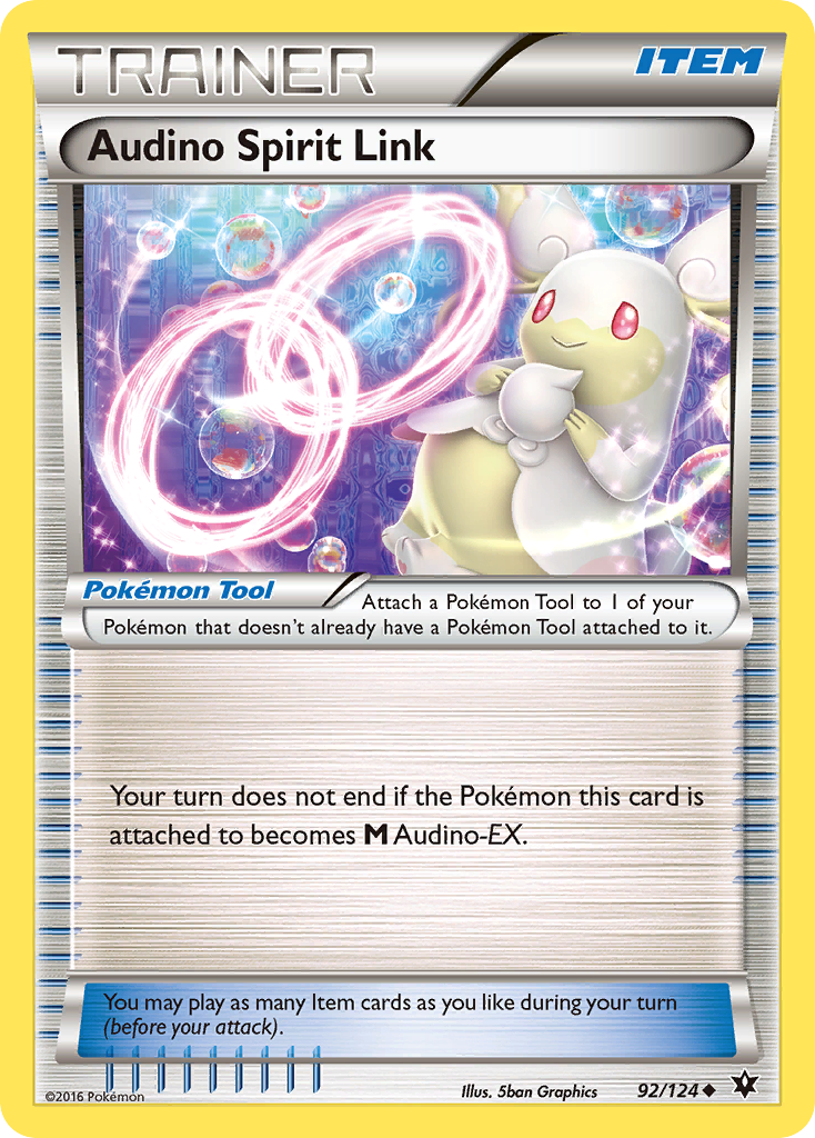 Audino Spirit Link - 092/124 - Fates Collide