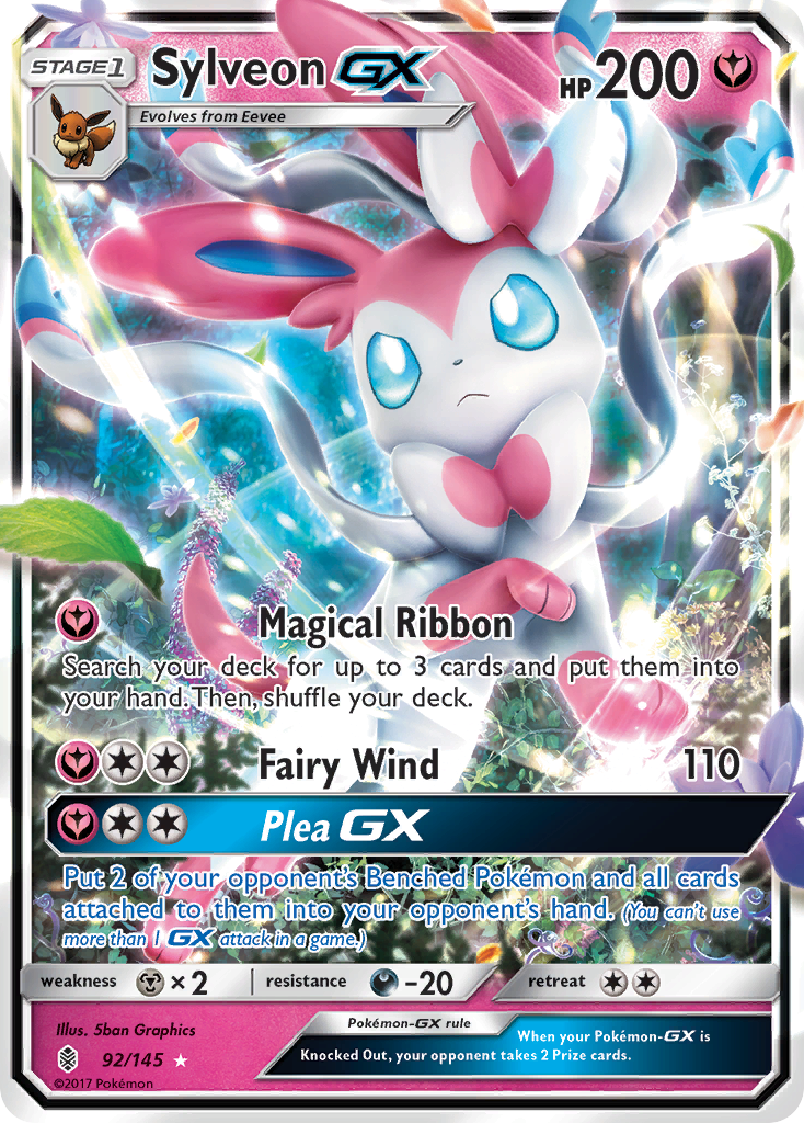 Sylveon-GX - 092/145 - Guardians Rising