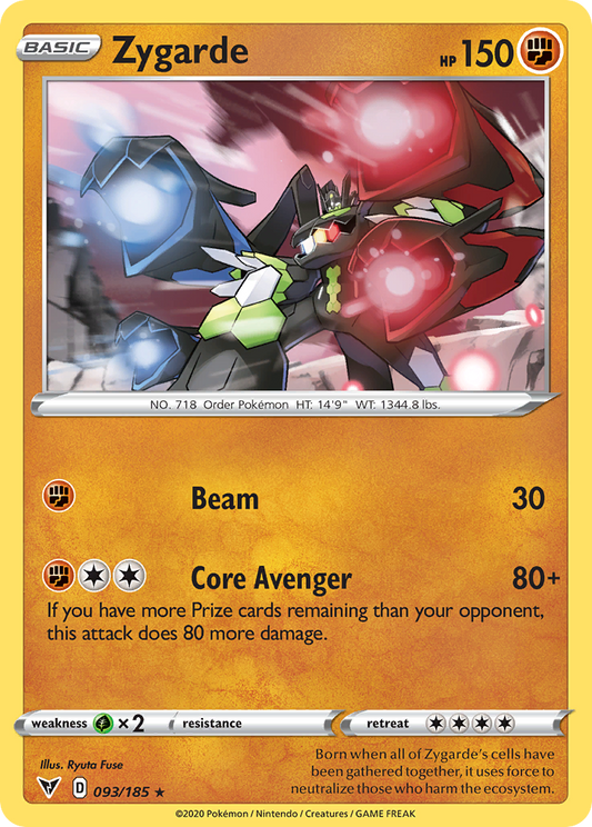 Zygarde - 093/185 - Vivid Voltage