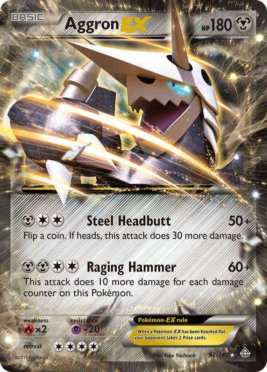 Aggron-EX - 093/160 - Primal Clash