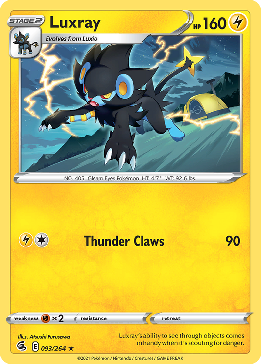 Luxray - 093/264 - Fusion Strike