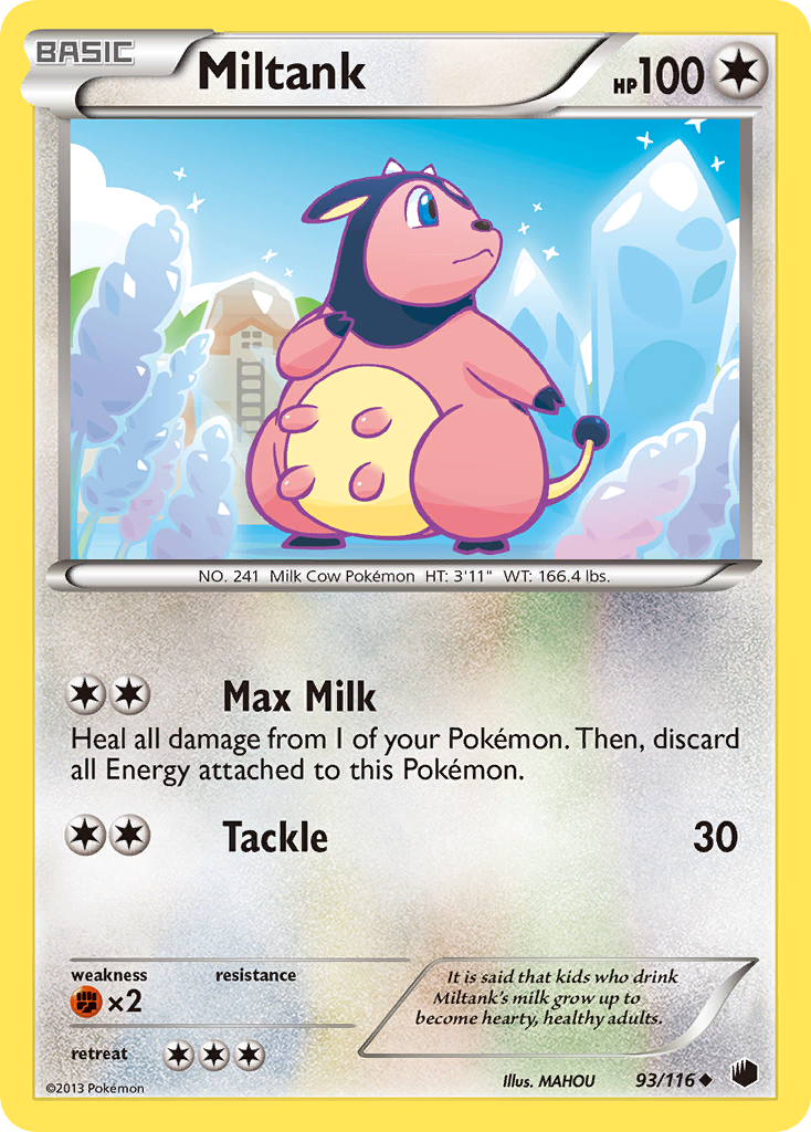 Miltank - 093/116 - Plasma Freeze