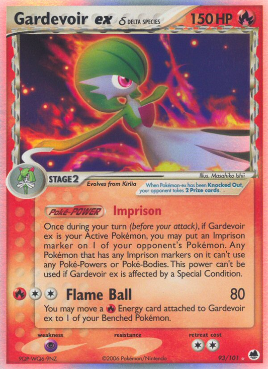 Gardevoir ex δ - 093/101 - Dragon Frontiers