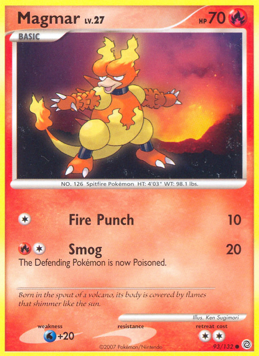 Magmar - 093/132 - Secret Wonders