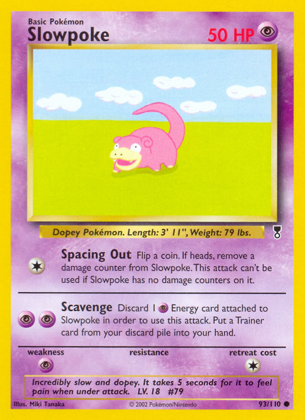 Slowpoke - 093/110 - Legendary Collection