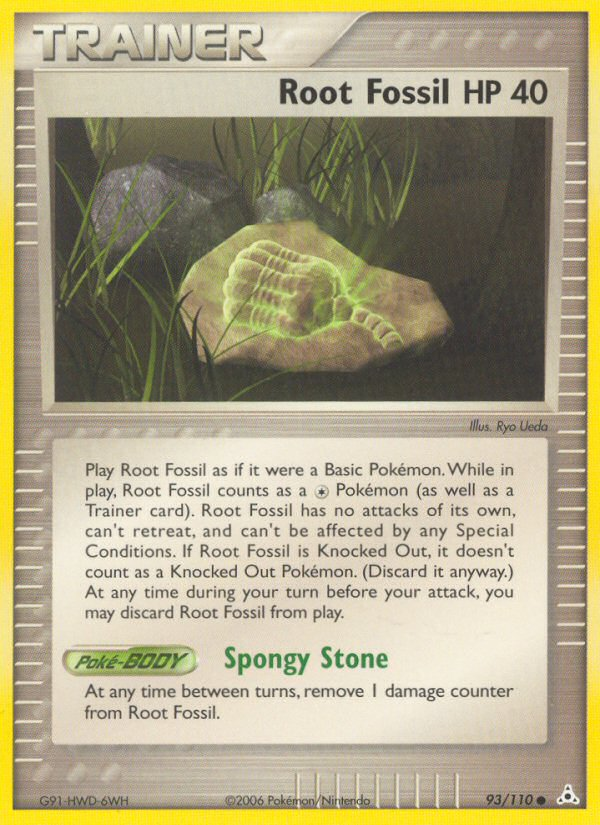 Root Fossil - 093/110 - Holon Phantoms