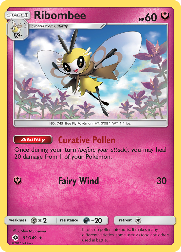 Ribombee - 093/149 - Sun & Moon