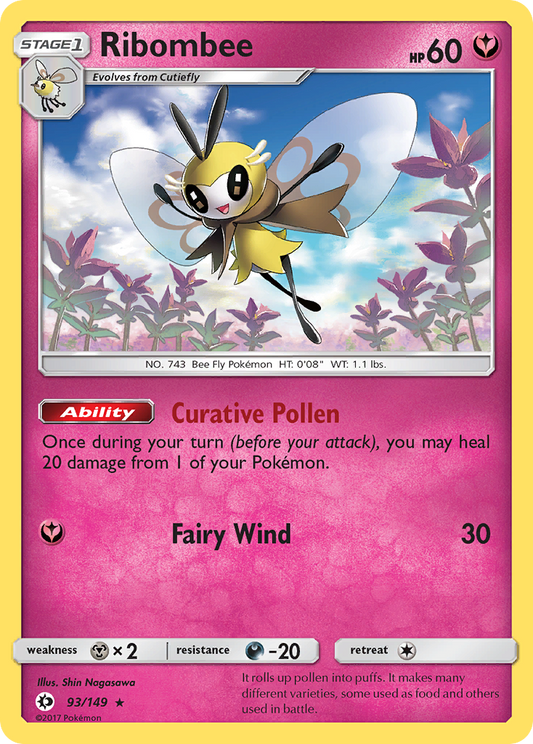 Ribombee - 093/149 - Sun & Moon