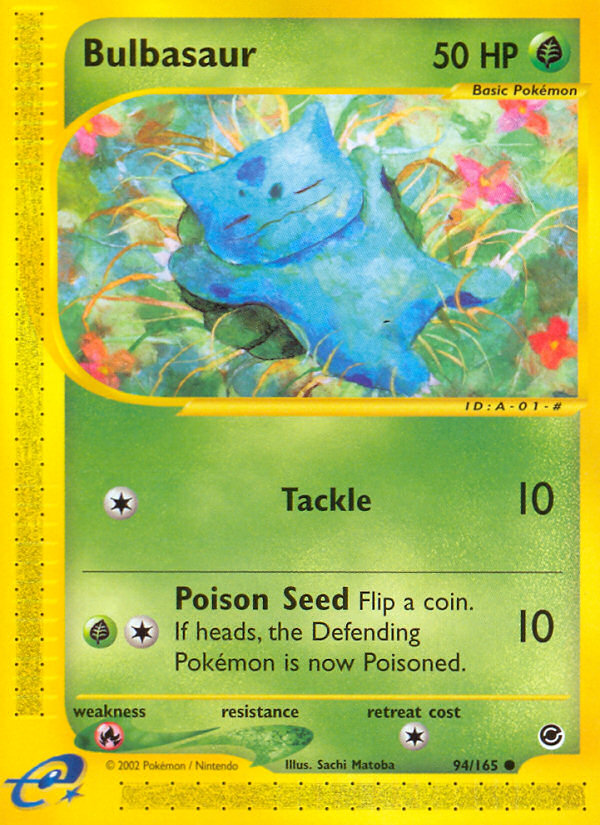 Bulbasaur - 094/165 - Expedition Base Set