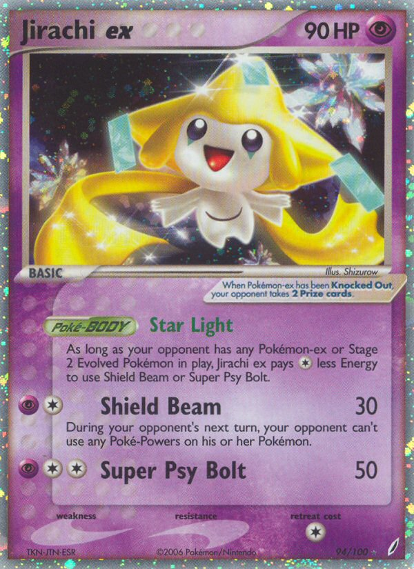 Jirachi ex - 094/100 - Crystal Guardians