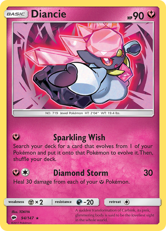 Diancie - 094/147 - Burning Shadows