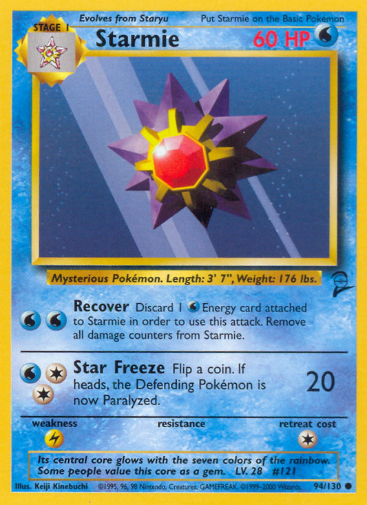 Starmie - 094/130 - Base Set 2