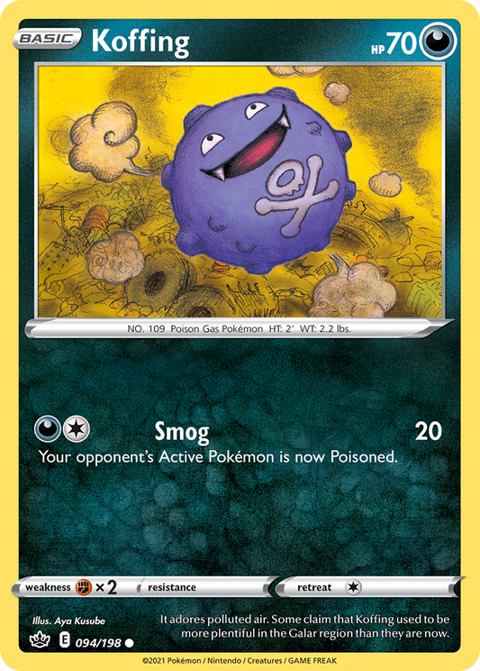 Koffing - 094/198 - Chilling Reign