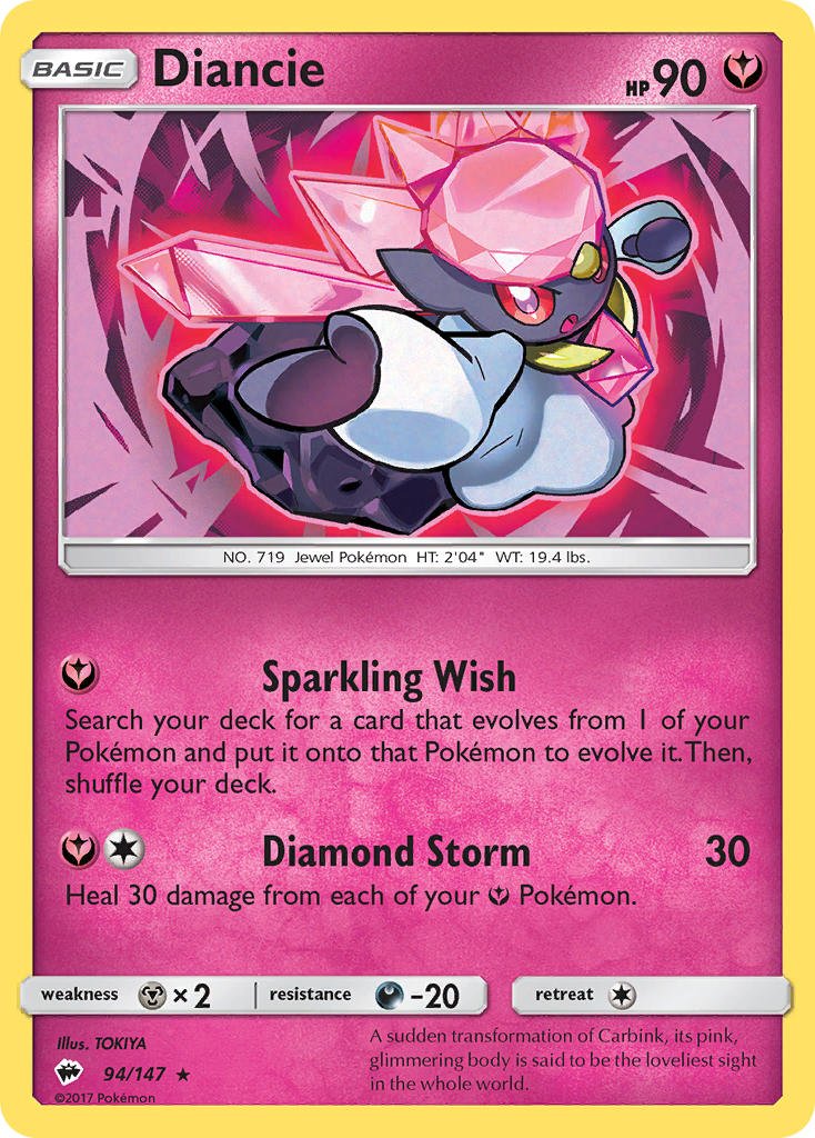 Diancie - 094/147 - Burning Shadows