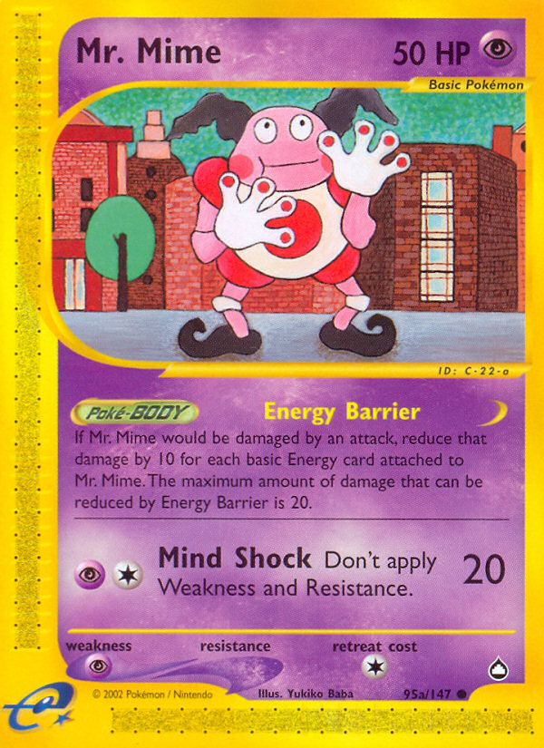 Mr. Mime - 095/147 - Aquapolis