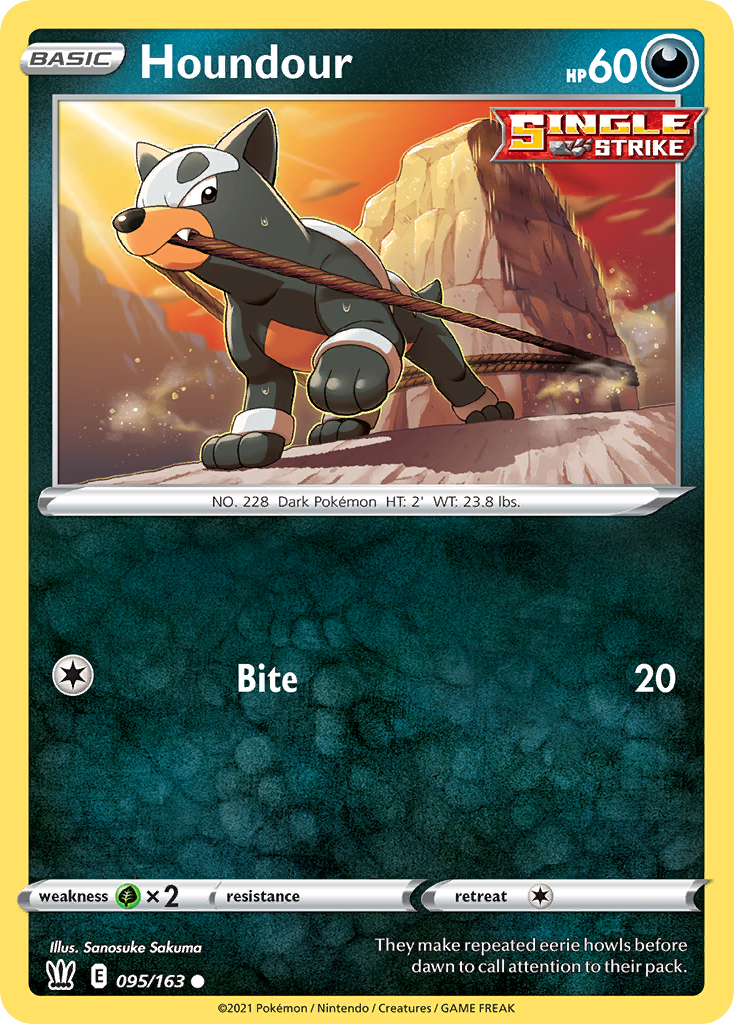 Houndour - 095/163 - Battle Styles