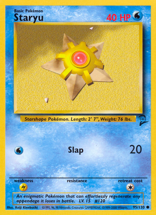 Staryu - 095/130 - Base Set 2