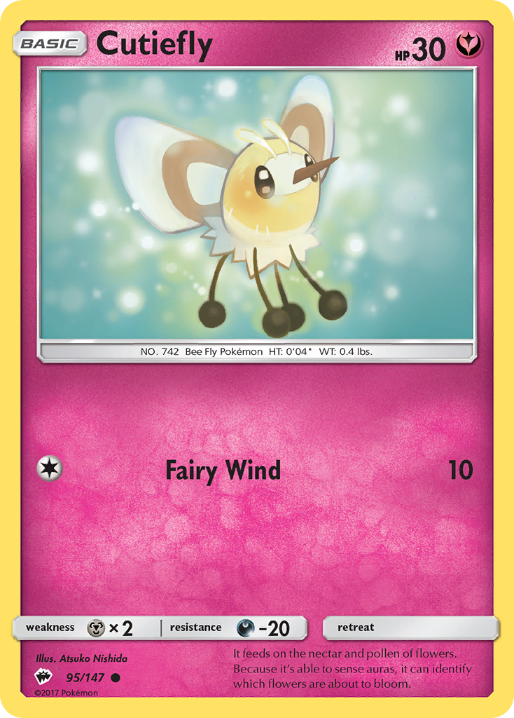 Cutiefly - 095/147 - Burning Shadows