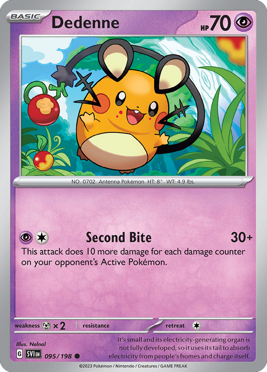 Dedenne - 095/198 - Scarlet & Violet