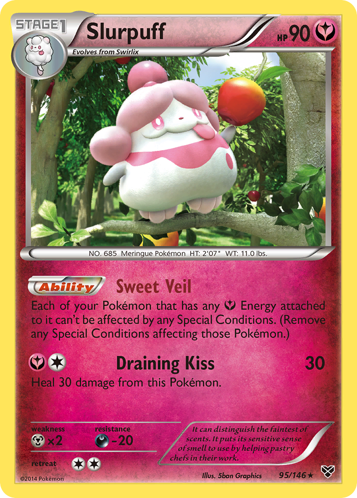 Slurpuff - 095/146 - XY