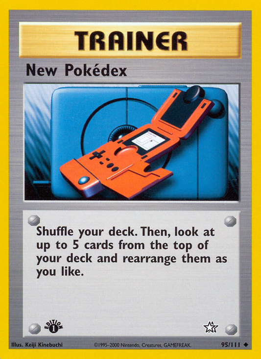 New Pokédex - 095/111 - Neo Genesis