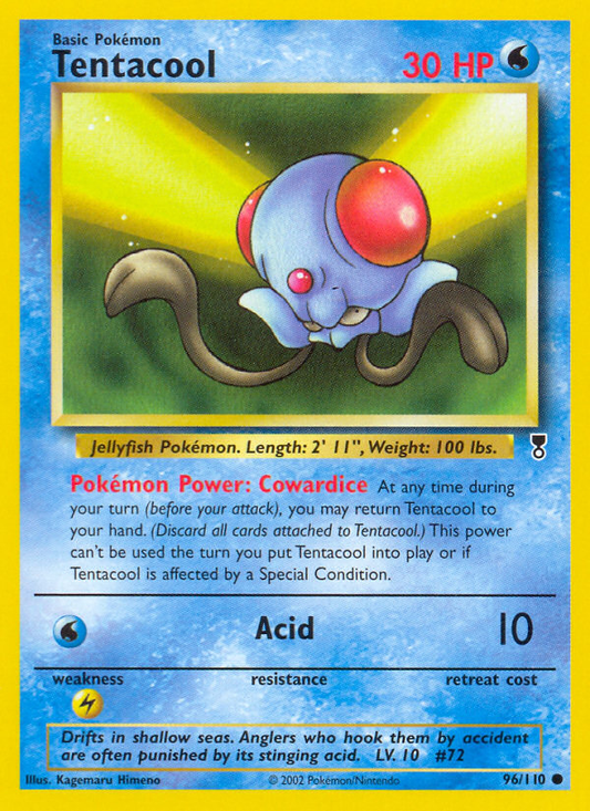 Tentacool - 096/110 - Legendary Collection