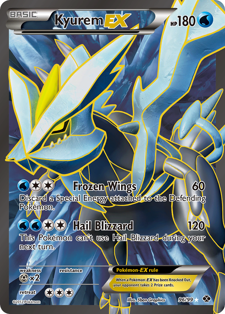 Kyurem-EX - 96/99 - Next Destinies