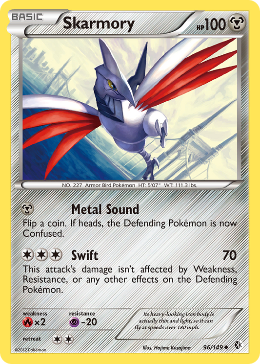 Skarmory - 096/149 - Boundaries Crossed