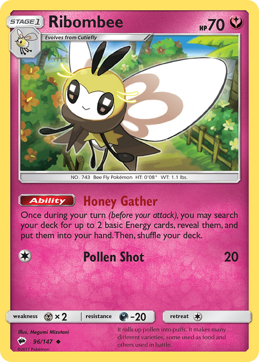 Ribombee - 096/147 - Burning Shadows