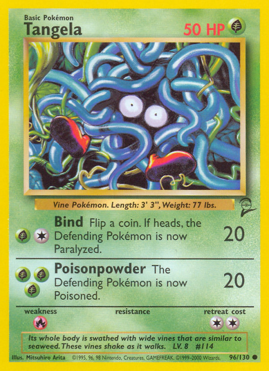 Tangela - 096/130 - Base Set 2