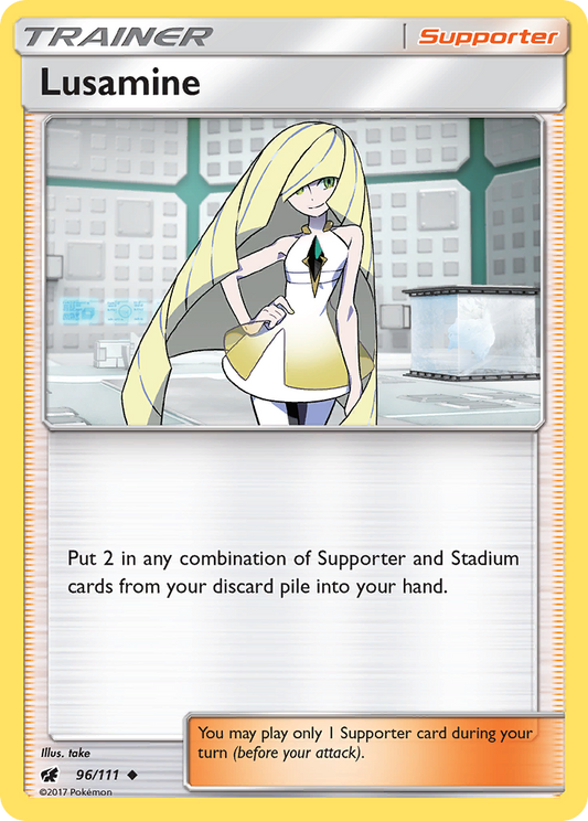 Lusamine - 096/111 - Crimson Invasion