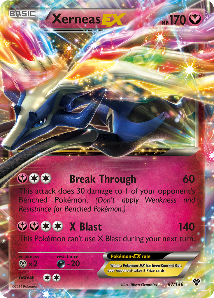 Xerneas-EX - 097/146 - XY