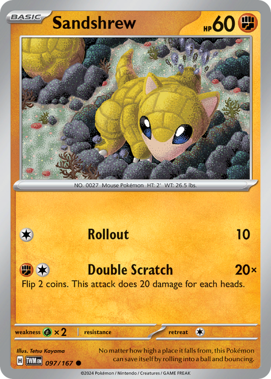 Sandshrew - 097/167 - Twilight Masquerade