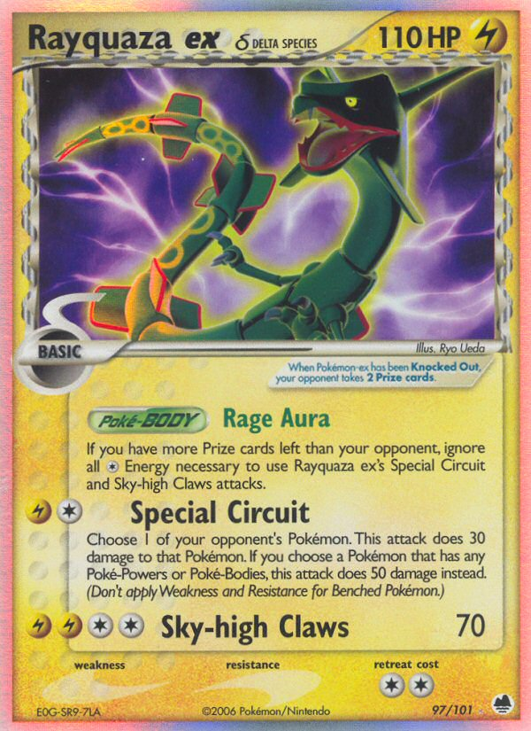 Rayquaza ex δ - 097/101 - Dragon Frontiers